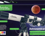 Load image into Gallery viewer, AUS GEO ASTRONOMICAL TELESCOPE 40MM

