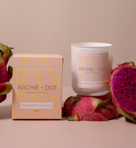 ARCHIE + DOT DRAGONFRUIT + CHIPOTLE SOY CANDLE 280G