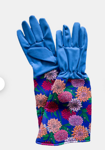 GARDENING GLOVES - DAHLIAS