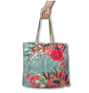 REUSABLE SHOPPING BAG FESTIVE BOUQUET