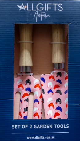 GARDEN TOOL SET - BRIGHT HENS