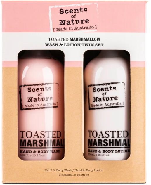 HAND + BODY LOTION TWIN SET TOASTED MARSHMALLOW - TILLEY