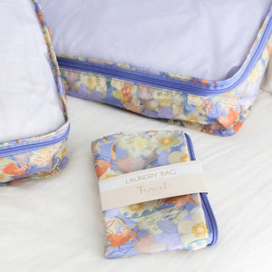 TRAVEL LAUNDRY BAG - FLORAL