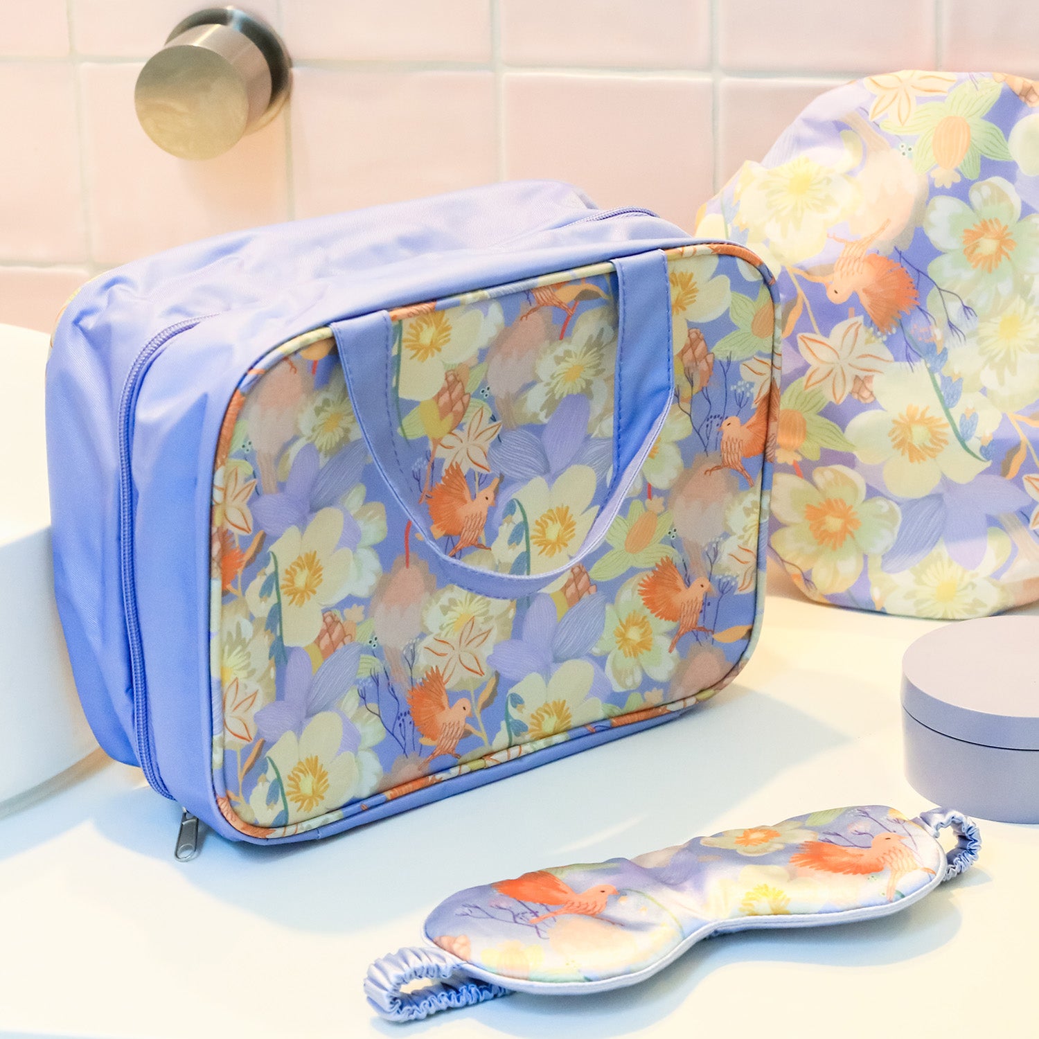 TRAVEL TOILETRY BAG - BIRD