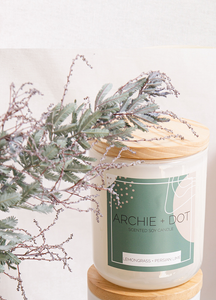 ARCHIE + DOT LEMONGRASS LIME SOY CANDLE 280G