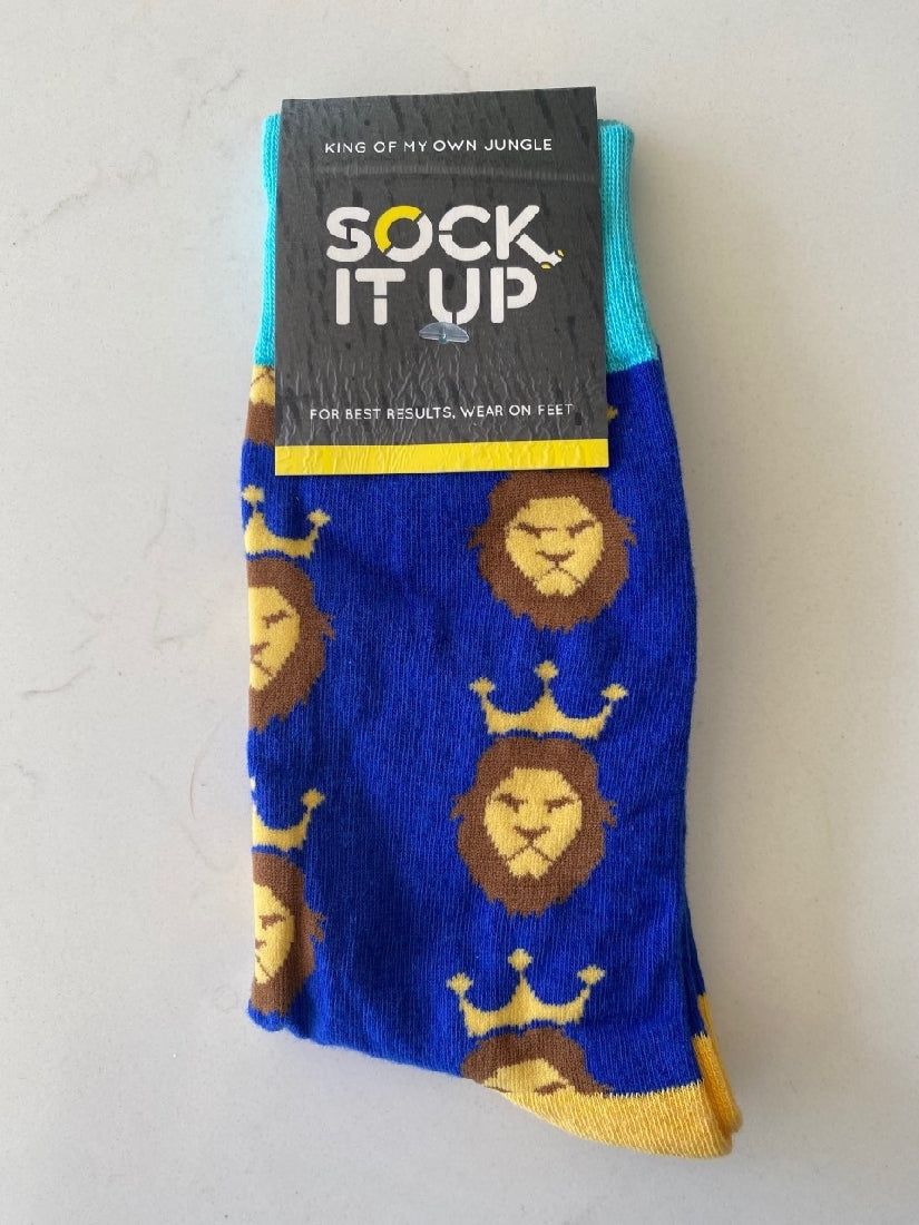 SOCK IT UP - KING OF MY OWN JUNGLE