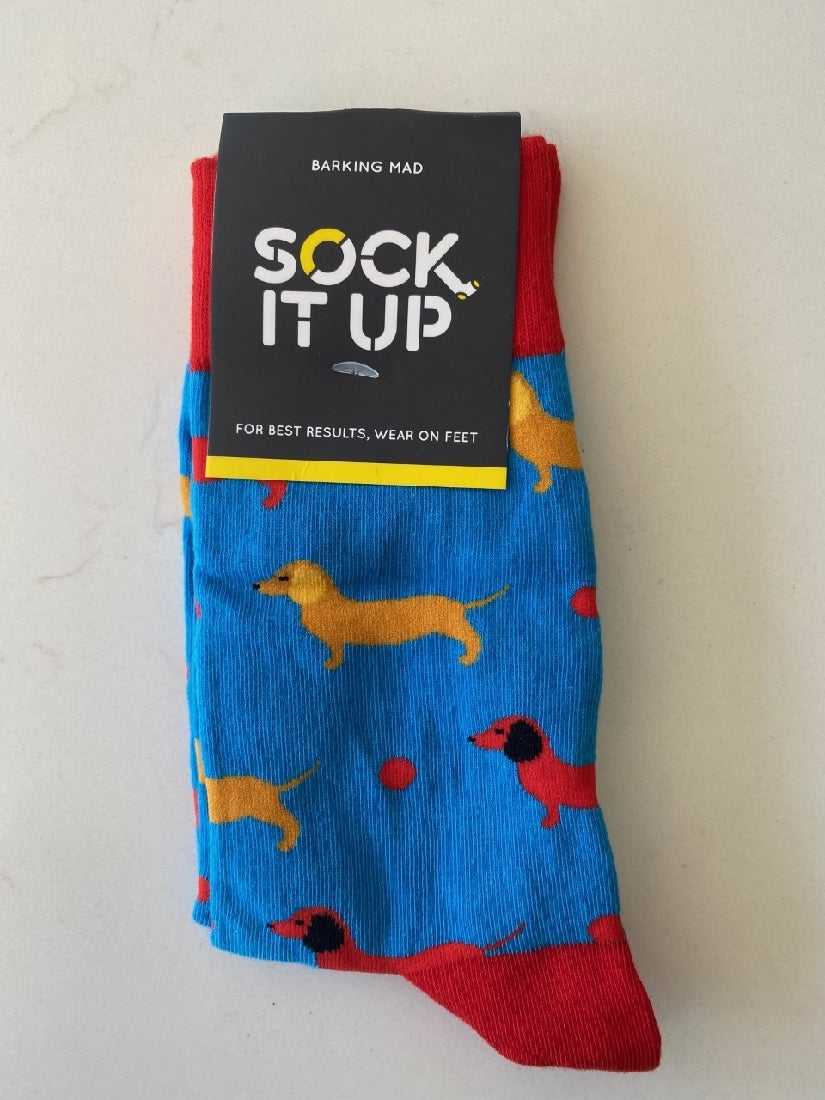 SOCK IT UP BARKING MAD