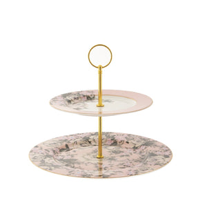 Belle de Fleur 2-Tier Cake Stand