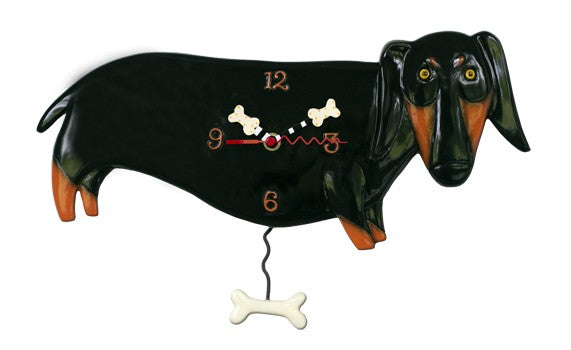 CLOCK OTIS DACHSHUND